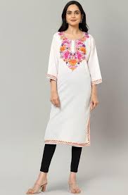 Crafted Embroidered Kurtis